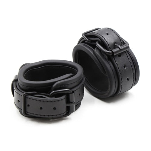 Sexy Adjustable Leather Handcuffs For Sex Toys For Woman Ass sex toys