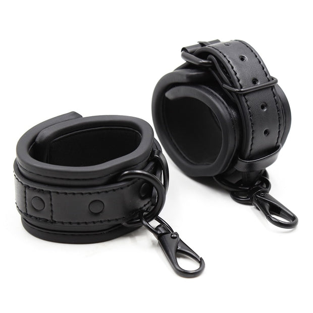 Sexy Adjustable Leather Handcuffs For Sex Toys For Woman Ass sex toys