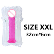 Huge XXXl Dildos Big Anal Dildo Suction Cup Vagina Butt Ass Plug  sex toys