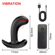 Dildo Vibrator Butt Plug Anal Vibrator Wireless Remote Adult Sex Toys