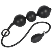 3 Beads Inflatable Anal Plug Silicone Butt Plug Balls Ass Sex Toys for Women Men