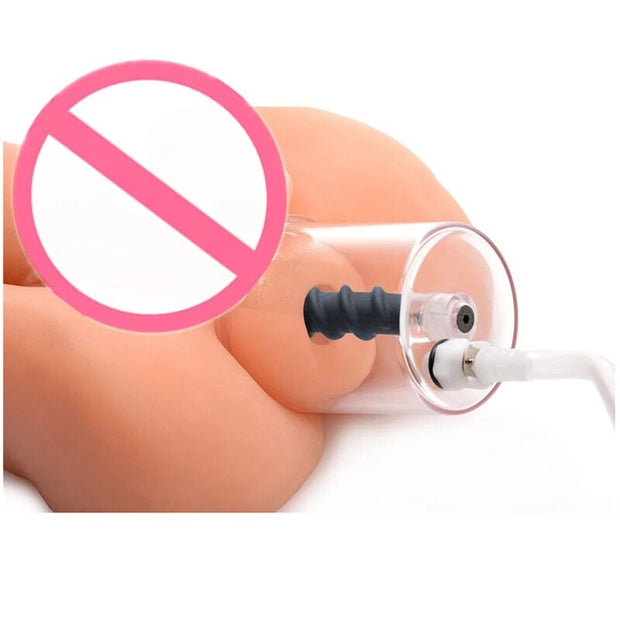 Vacuum Sucking Rosebud Anal Pump Butt Plug Adult Ass Sex Toys For Men Women