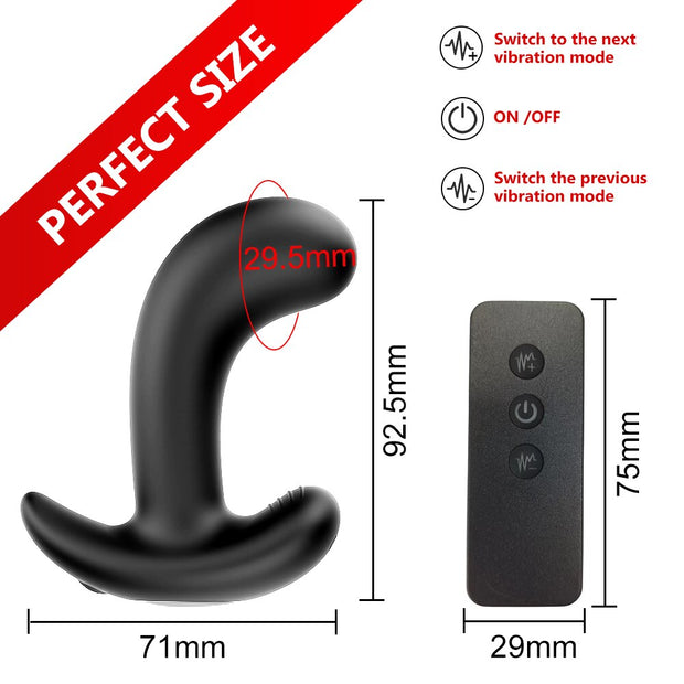 Dildo Vibrator Butt Plug Anal Vibrator Wireless Remote Adult Sex Toys