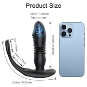 APP Control Telescopic Prostate Massager Butt Plug Anal Vibrator Sex Toys for Men Ass Anal Dildo Men  Bluetooth Buttplug  ass sexy toy