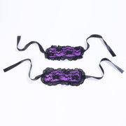 Women's Lace Blinders Handcuffs Set Toy